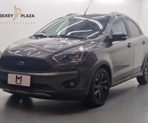 FORD KA HATCH 1.5 FREESTYLE FLEX AUTOMÁTICO - 2019 - CINZA