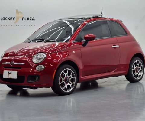 FIAT 500 AIR SPORT 1.4 GASOLINA 2P MANUAL - 2012 - VERMELHO