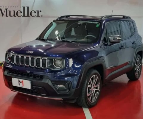 JEEP RENEGADE LONGITUDE 1.3 T270 FLEX AUTOMÁTICO - 2022 - AZUL