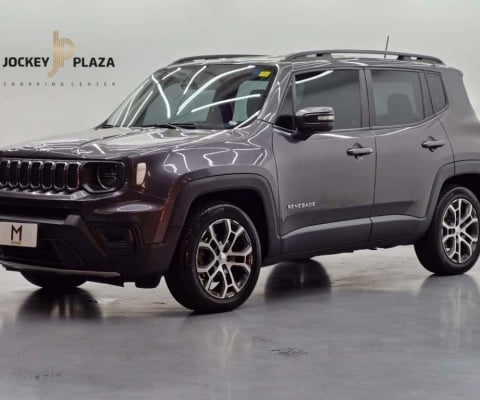 JEEP RENEGADE LONGITUDE 1.3 T270 FLEX AUTOMÁTICO - 2023 - CINZA