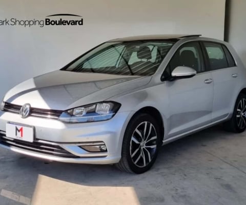 VOLKSWAGEN GOLF COMFORTLINE 1.0 200 TSI FLEX TIPTRONIC - 2018 - PRATA