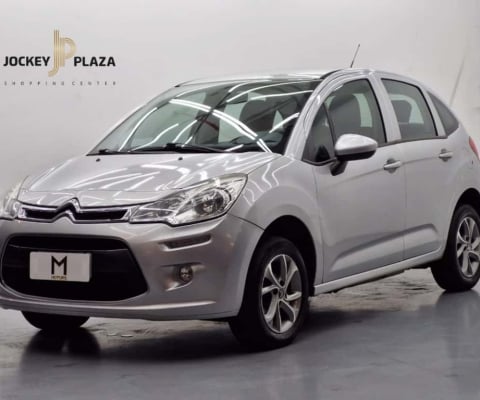 CITROËN C3 ATTRACTION PURE TECH 1.2 FLEX MANUAL - 2017 - PRATA