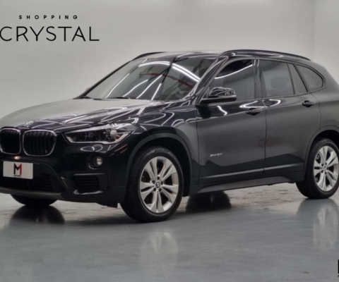 BMW X1 SDRIVE 20i ACTIVE 2.0 TURBO FLEX AUTOMÁTICO - 2017 - PRETO