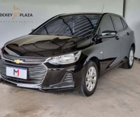 CHEVROLET ONIX HATCH LT 1.0 FLEX MANUAL - 2023 - PRETO