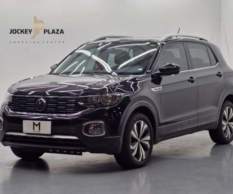 VOLKSWAGEN T-CROSS HIGHLINE 1.4 250 TSI FLEX AUTOMÁTICO - 2022 - PRETO