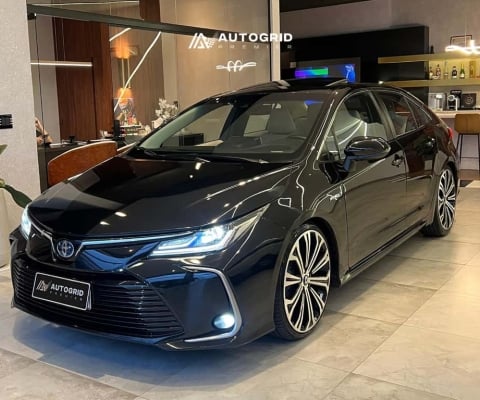 Toyota Corolla Altis Prem. 1.8 Aut. (Híbrido)  - Preta - 2020/2021