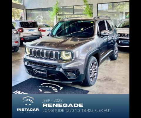 RENEGADE LONGITUDE T270 1.3 TURBO FLEX AUT 2023