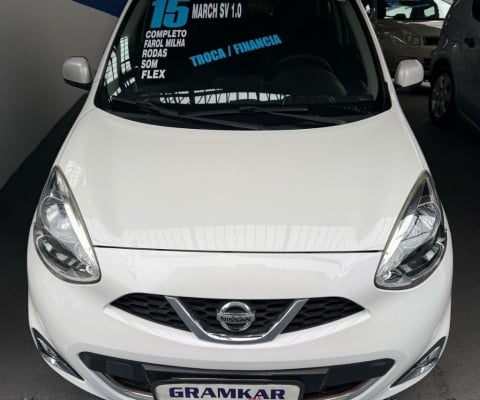 NISSAN MARCH 1.0 FLEX  SV  2015 