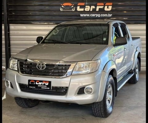 TOYOTA HILUX CD 4X4  2.5 TURBO DIESEL 2012