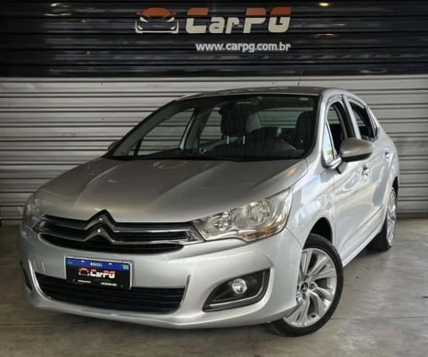 CITROEN C4 LOUNGE TENDANCE 2.0 FLEX MEC 2014