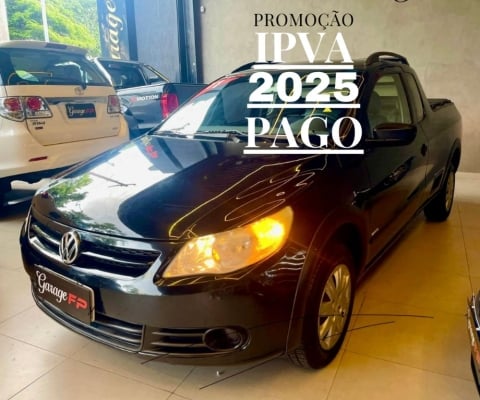 Volkswagen Saveiro CE cabine estentida 2011 Preto