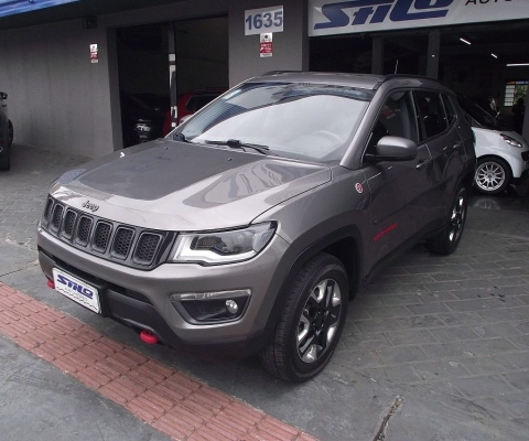 Jeep Compass Trailhawk 2.0 Turbo Diesel 4x4 Automático + Borboleta 2017/2018 Cinza