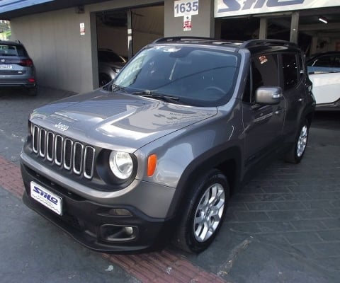 Jeep Renegade Longitude 1.8 Automático + Borboleta Flex 2016/2017 Cinza