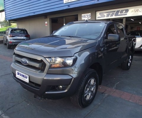 Ford Ranger XLS CD 2.2 4x4 Automática Turbo Diesel 2017/2018 Cinza