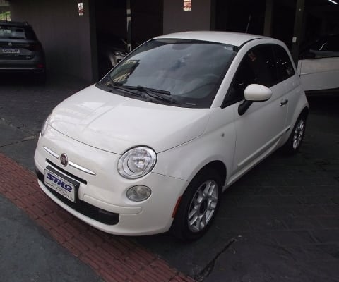 Fiat 500 Cult 1.4 Dualogic Flex 2014/2015 Branco