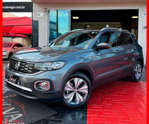 T-Cross Higline 250TSI 1.4 Flex Aut. 2020 Baixo km/ Teto solar Completo Financia 100%