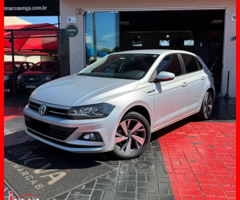 Polo Highline 200 TSI 1.0 Flex Aut. 2019 Completo e Economico/Baixo KM Financia 100%