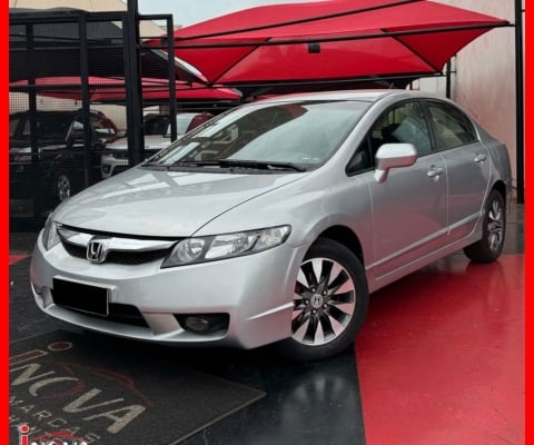 CIVIC LXS 1.8 FLEX 2007 COMPLETO RARIDADE FINANCIA 100%