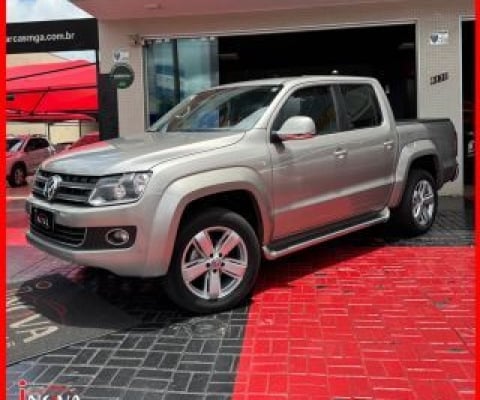 Vw Amarok Highline 2.0 CD Diesel 4x4 Aut. Completa 2014 Financia 100%