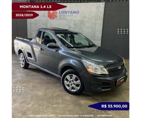 Chevrolet Montana 2019 1.4 mpfi ls cs 8v flex 2p manual