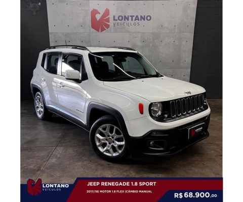 Jeep Renegade 2018 1.8 16v flex sport 4p automático