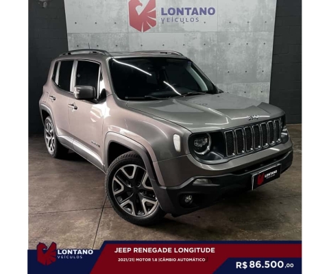 Jeep Renegade 2021 1.8 16v flex longitude 4p automático