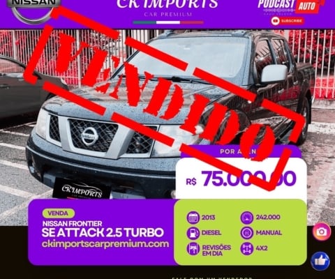 NISSAN FRONTIER SE ATTACK 2.5 TURBO CD 4X2 MANUAL