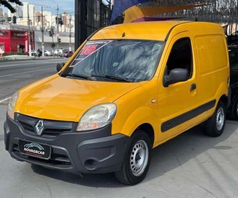 Renault Kangoo Express Hi-Flex 1.6 16V - Amarela - 2014/2015