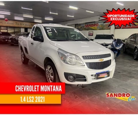 Chevrolet Montana 2021 1.4 mpfi ls cs 8v flex 2p manual