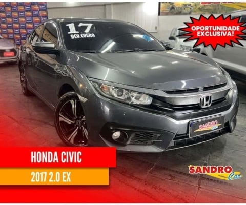 Honda Civic 2017 2.0 16v flexone ex 4p cvt