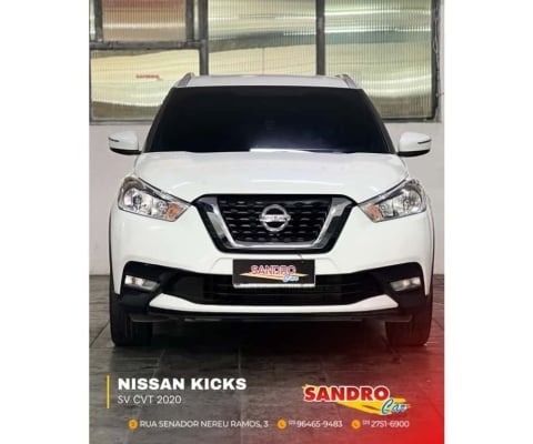 Nissan Kicks 2020 1.6 16v flexstart sv 4p xtronic