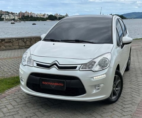 Citroën C3 Tendance 1.5 Flex 8V 5p Mec.  - Branca - 2014/2015