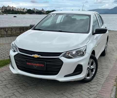 Chevrolet Onix SEDAN Plus 1.0 12V TB Flex Aut.  - Branca - 2020/2020