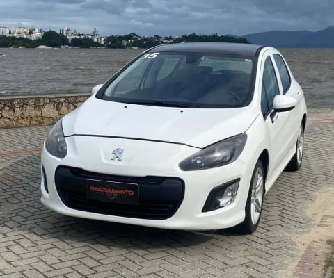 Peugeot 308 Active 1.6 Flex 16V 5p mec.  - Branca - 2014/2014