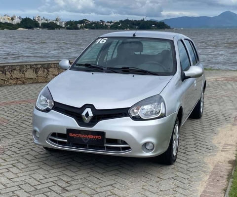 Renault Clio Expression 1.0 - Prata - 2015/2016