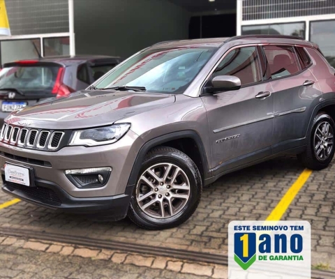 JEEP COMPASS 2.0 16V FLEX SPORT AUTOMÁTICO