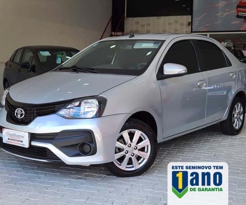 TOYOTA ETIOS 1.5 X PLUS SEDAN 16V FLEX 4P AUTOMÁTICO