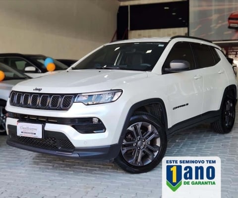 JEEP COMPASS 1.3 T270 TURBO FLEX LONGITUDE 80 ANOS AT6