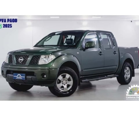 Nissan Frontier 2013 2.5 xe 4x4 cd turbo eletronic diesel 4p manual