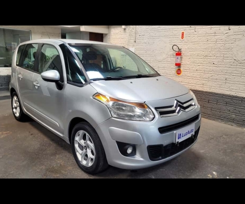 Citroën C3 Picasso GLX 1.5 Flex 8V 5p Mec. - Prata - 2012/2013