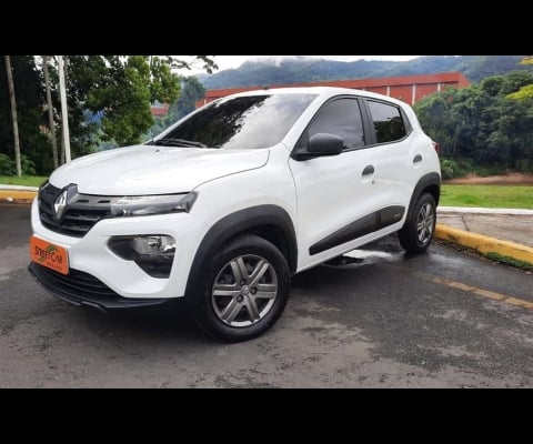 Renault Kwid Zen 1.0 Flex 12V 5p Mec.  - Branca - 2023/2024