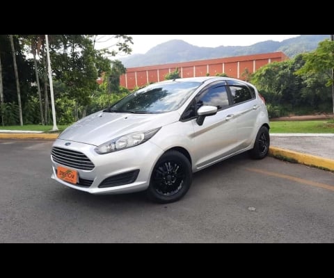 Ford Fiesta 1.5 16V Flex Mec. 5p  - Prata - 2013/2014