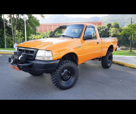 Ford Ranger XL 2.8 8v 135cv 4x4 CS TB Diesel  - Laranja - 2001/2002