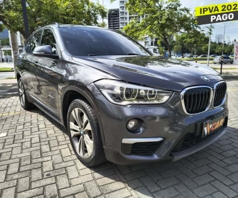 Bmw X1 2018 2.0 16v turbo activeflex sdrive20i 4p automático