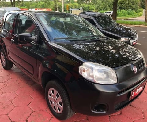 Fiat Uno VIVACE Celeb. 1.0 EVO F. Flex 8V 3p  - Preta - 2012/2012