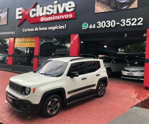 Jeep Renegade 1.8 4x2 Flex 16V Mec.  - Branca - 2016/2016