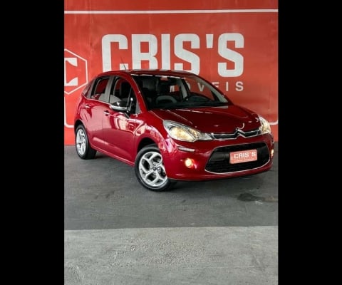 Citroën C3 /C3 120A EXCLUSIV - Vermelha - 2015/2016