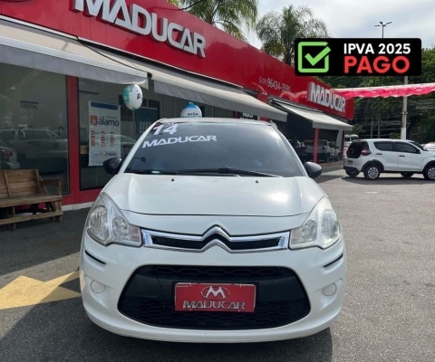 Citroen C3 2014 1.5 origine 8v flex 4p manual