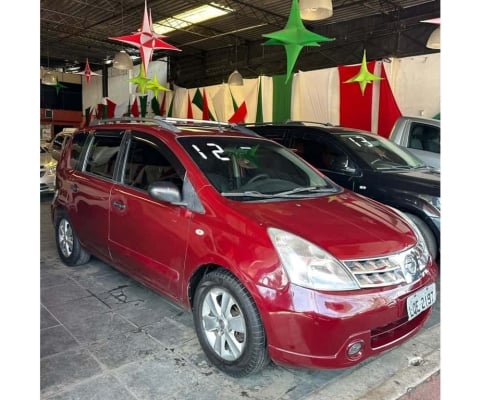 Nissan Livina 2012 1.6 s 16v flex 4p manual