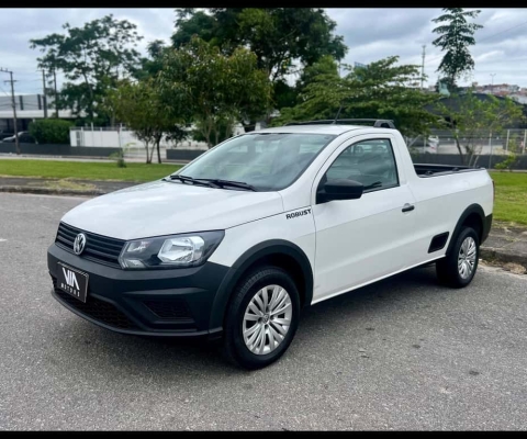 Volkswagen Saveiro Robust 1.6 Total Flex 8V  - Branca - 2021/2022